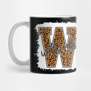 Wild Cat School spirit Leopard Back to School Mug